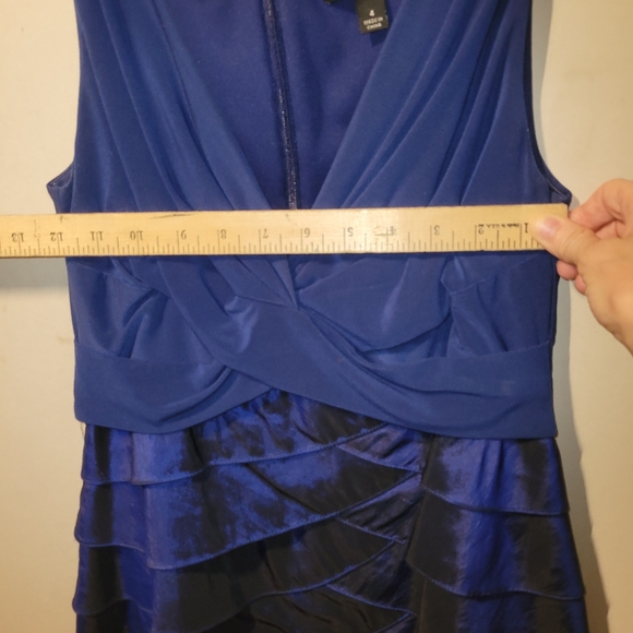 Navy blue Collection Dressbarn cocktail dress - Picture 5 of 8